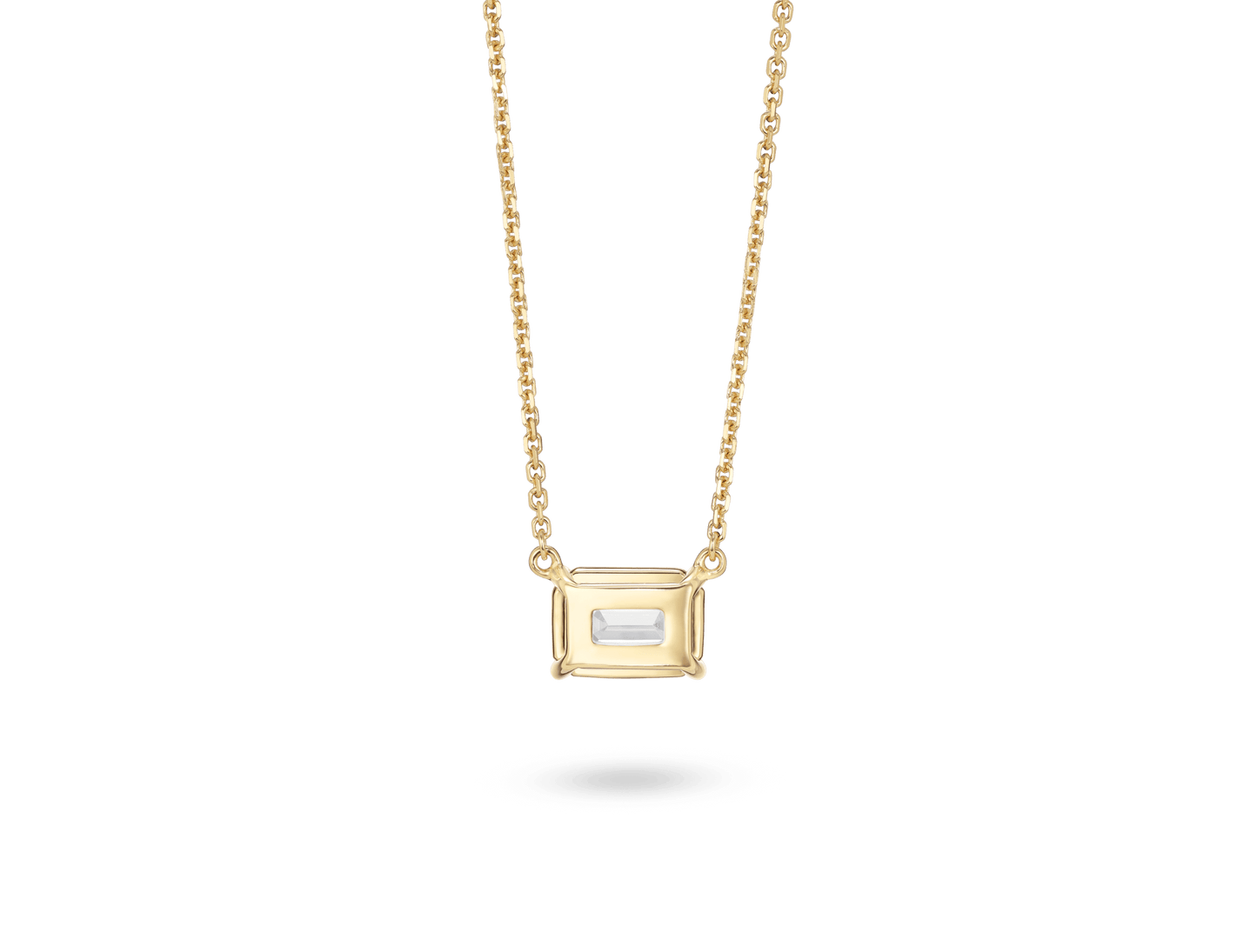 Emerald Cut Pendant