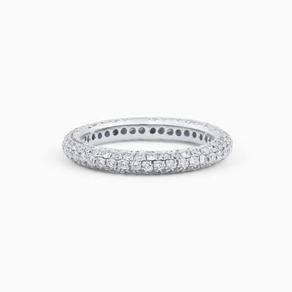 Pave Diamond Full Eternity Band