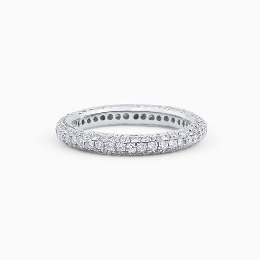 Pave Diamond Full Eternity Band