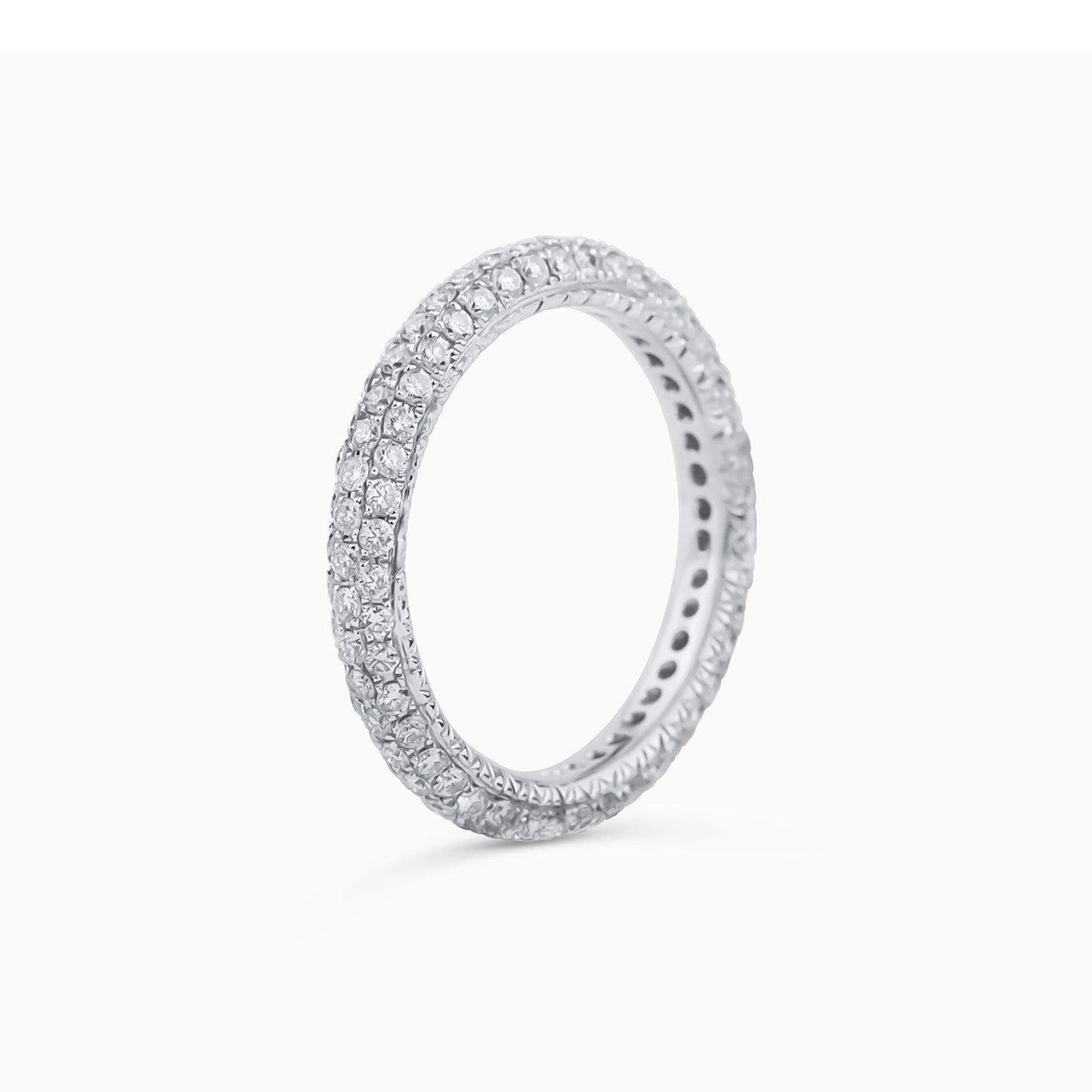 Pave Diamond Full Eternity Band