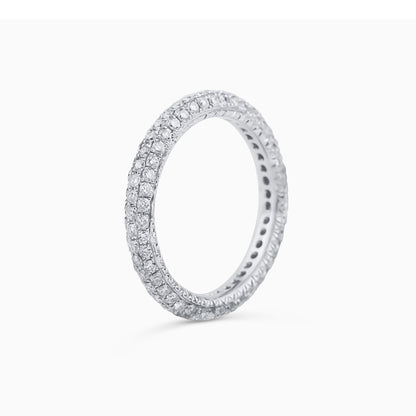 Pave Diamond Full Eternity Band