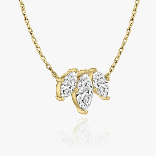 Marquise Arc Necklace