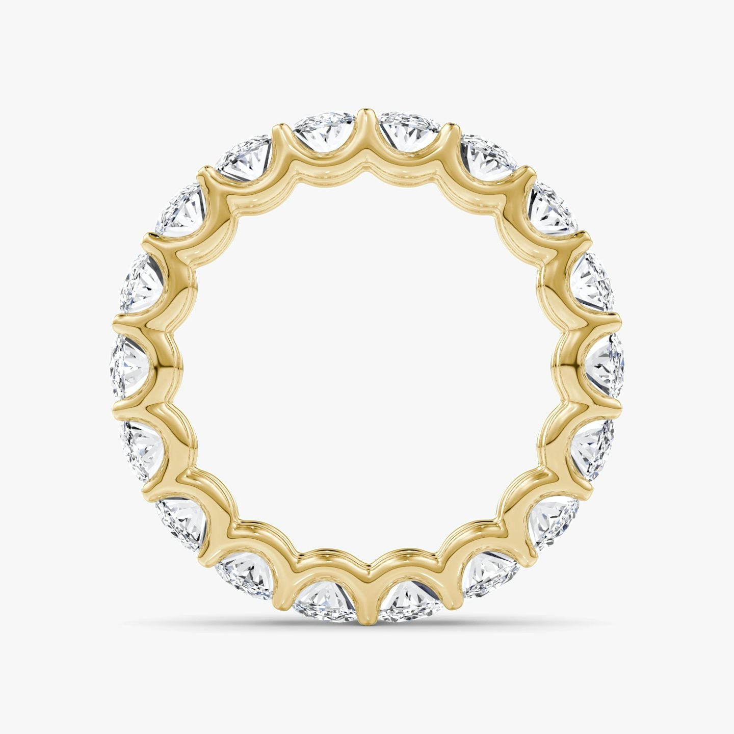 The Oval Eternity Band