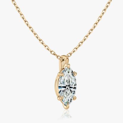 Marquise Solitaire Pendant