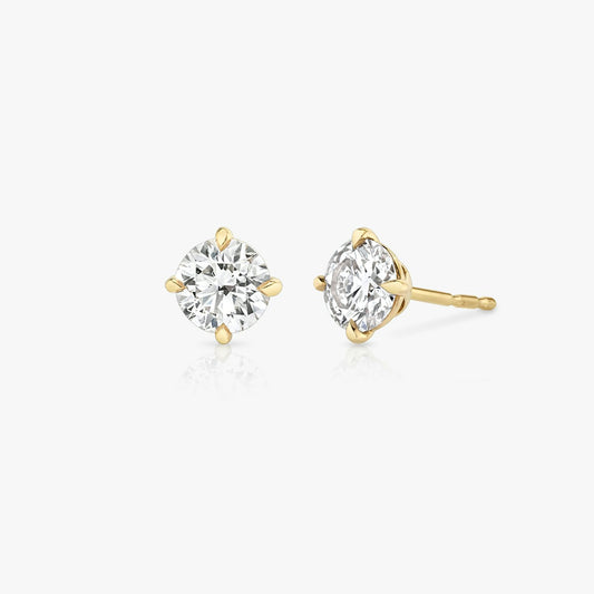 Round Solitaire Stud