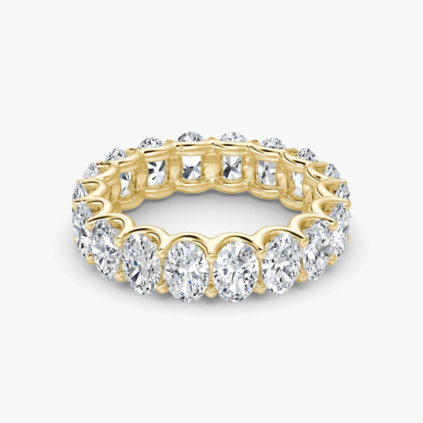 The Oval Eternity Band