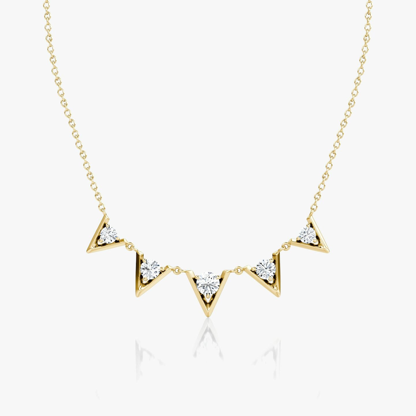 V Arc Necklace