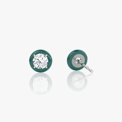 Aura Solitaire Studs