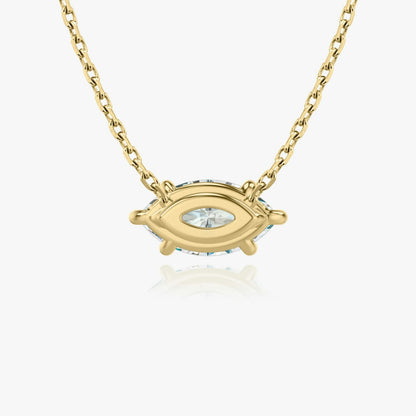 Marquise Solitaire Necklace