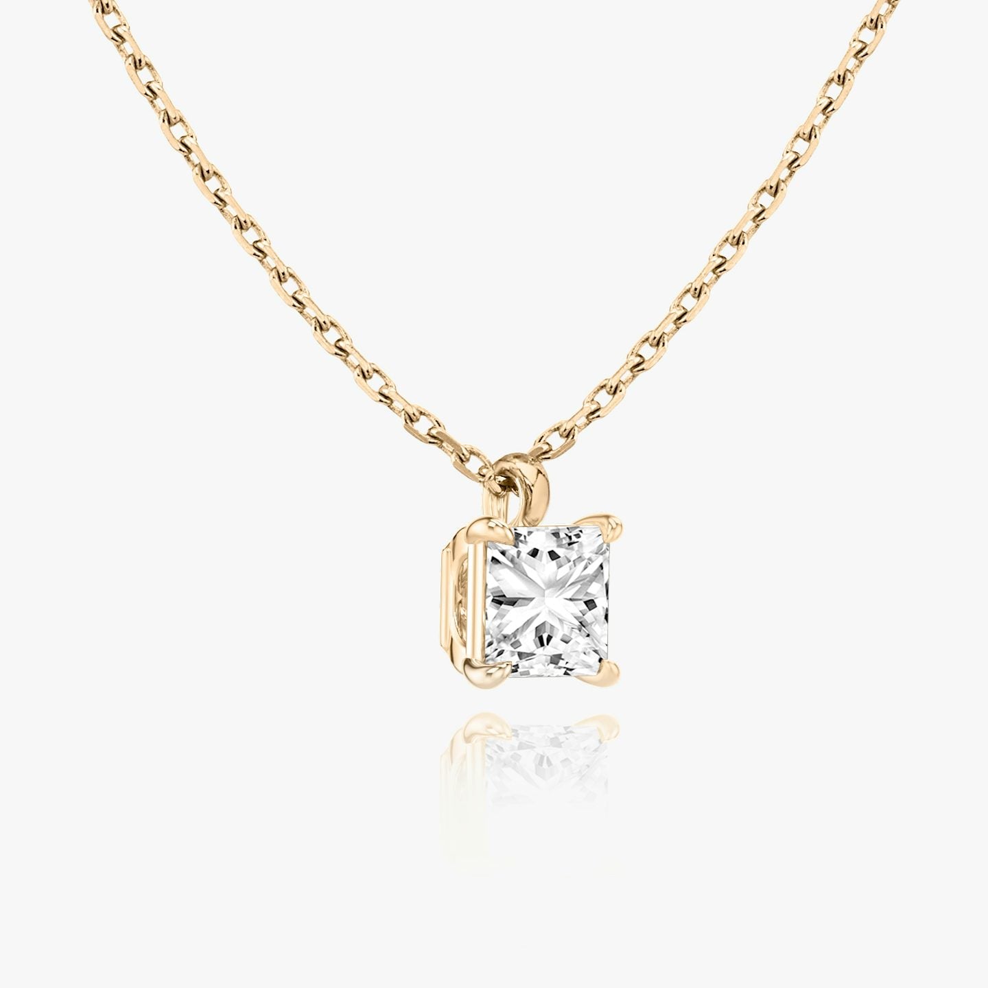 Princess Solitaire Pendant