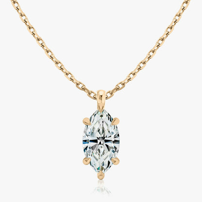 Marquise Solitaire Pendant