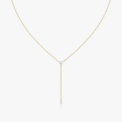 Duo Lariat Necklace