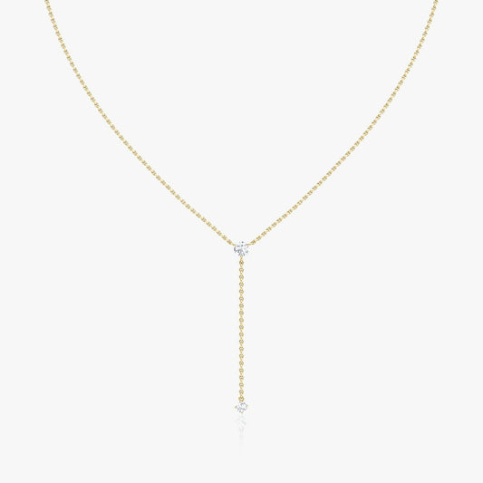 Duo Lariat Necklace