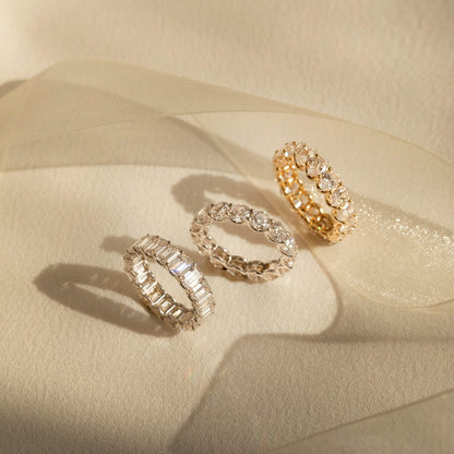 The Oval Eternity Band