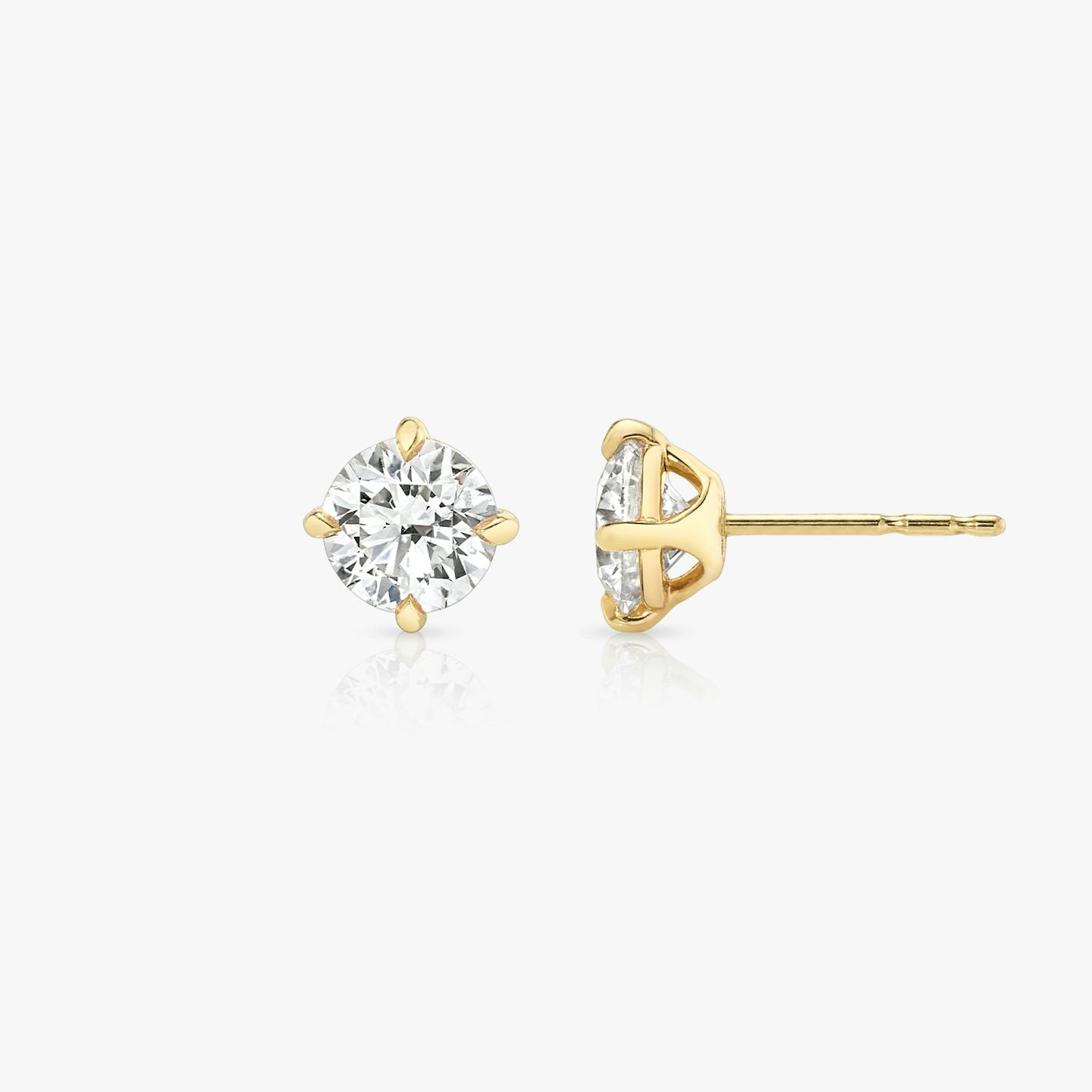 Round Solitaire Stud