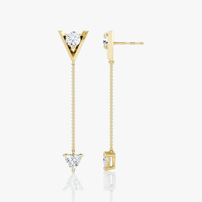 VVS V Duo Dangle Earring