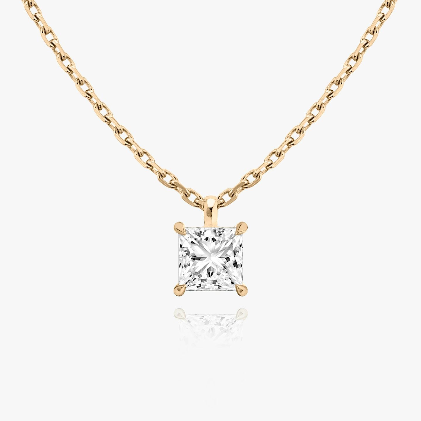 Princess Solitaire Pendant