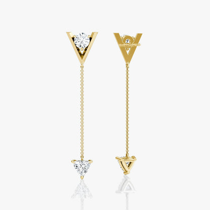 VVS V Duo Dangle Earring