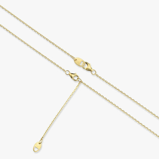 Round and Oval Signature Duo Drop Necklace