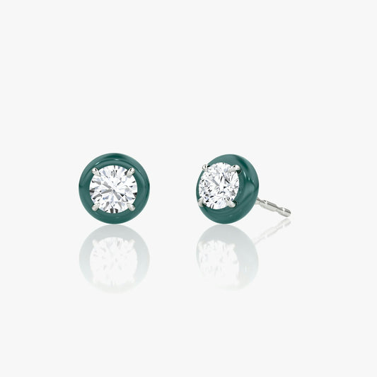 Aura Solitaire Studs