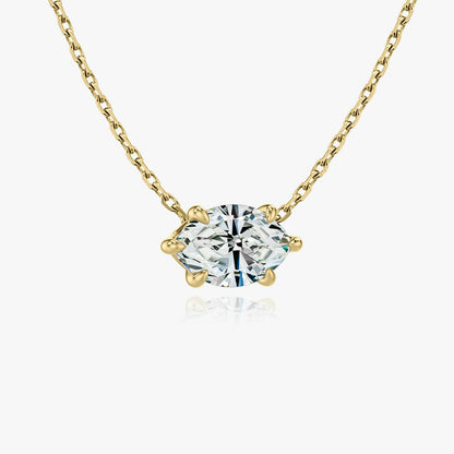 Marquise Solitaire Necklace