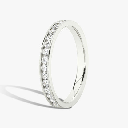 Devotion Half Round Diamond Band