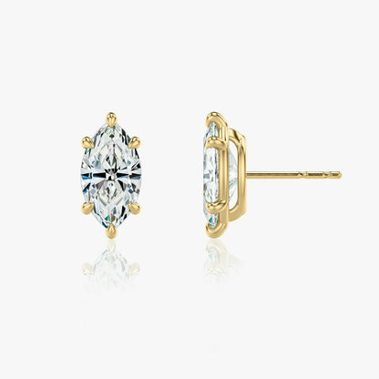 Marquise Solitaire Stud