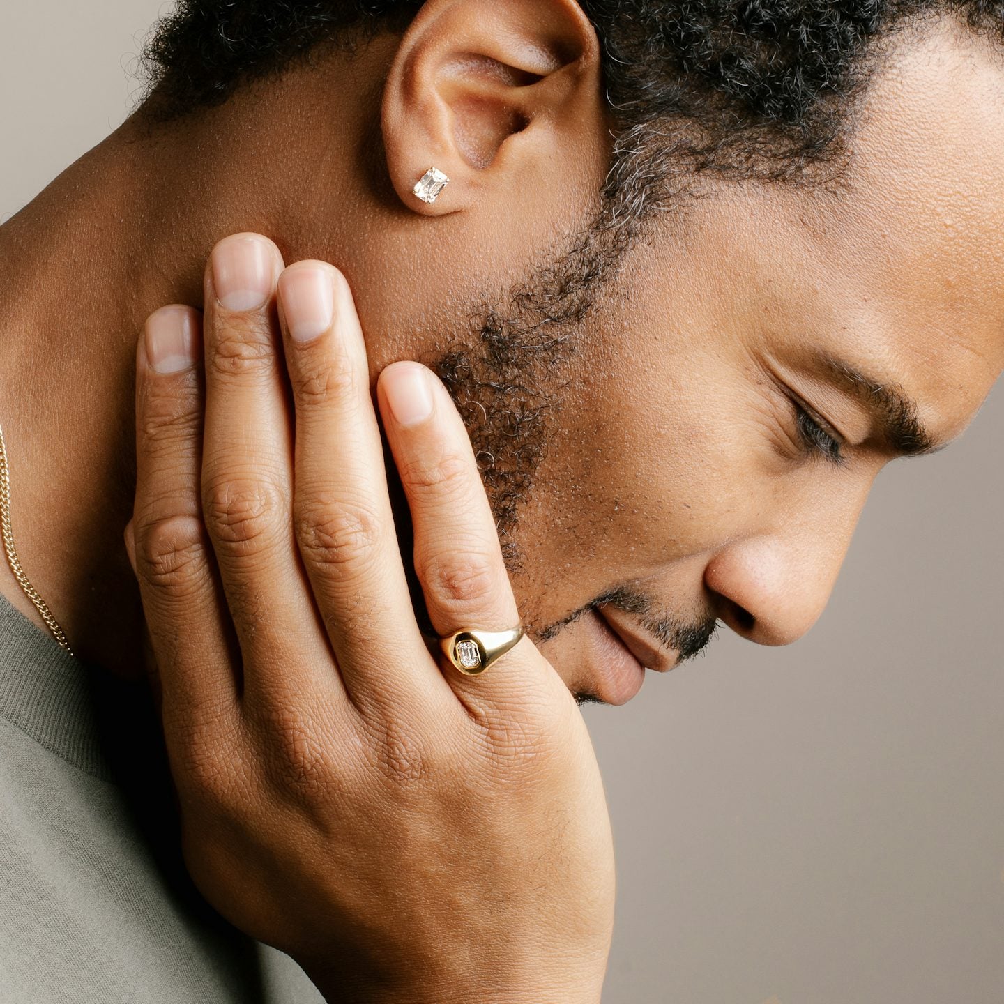 Emerald Signet Ring