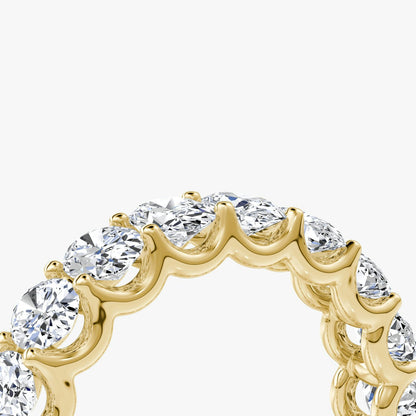 The Oval Eternity Band