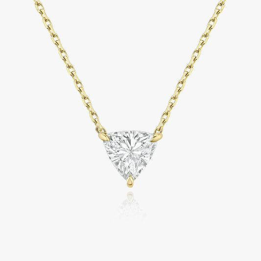 Trillion Solitaire Necklace