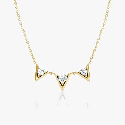 V Arc Necklace