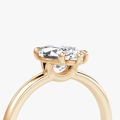 The Signature Marquise Engagement Ring in Large Band