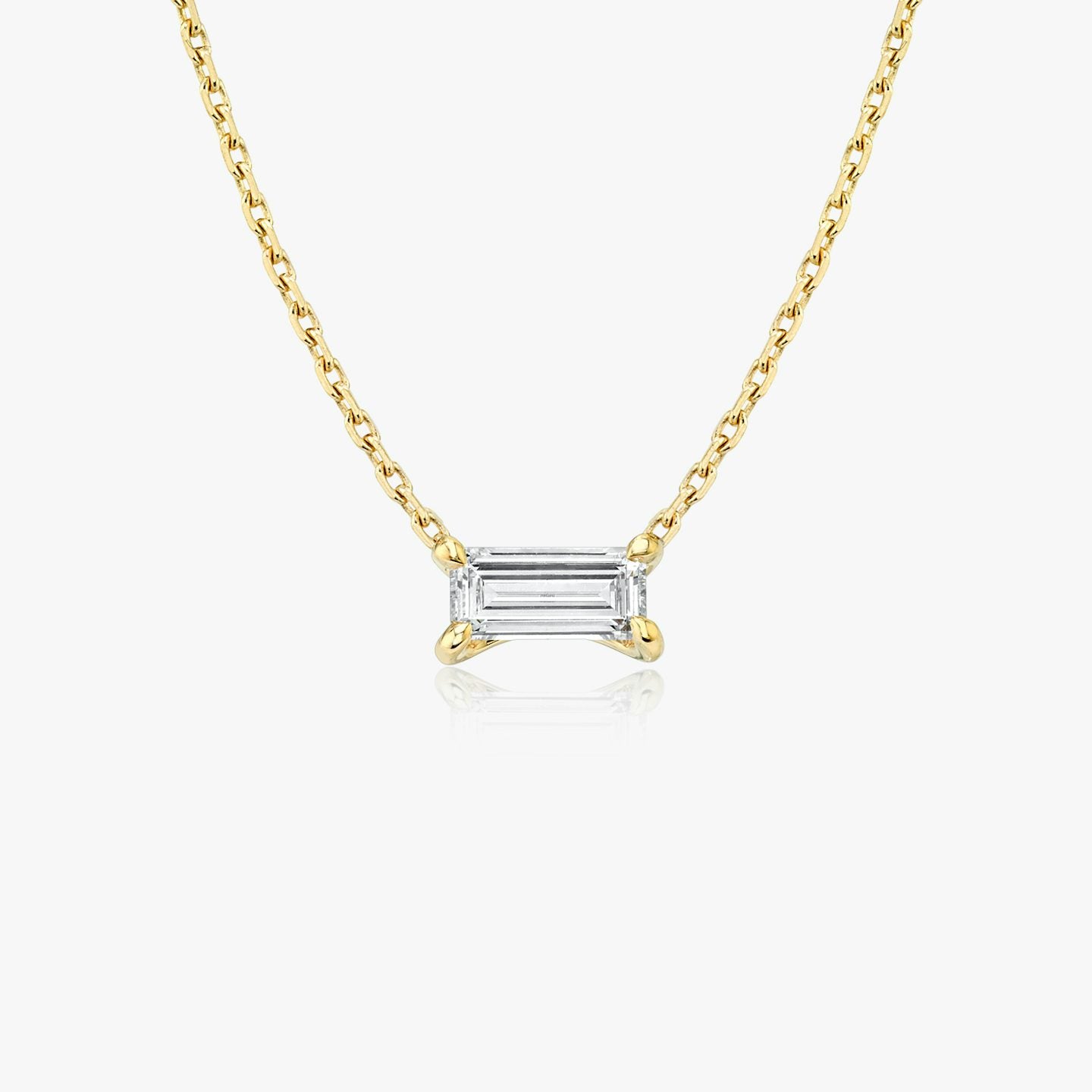 Baguette Necklace