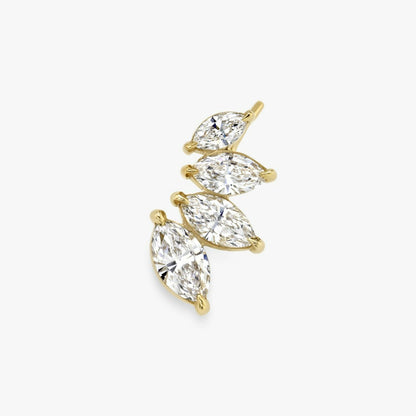 Marquise Ear Climber