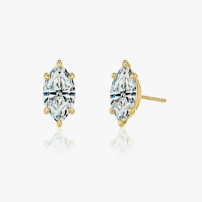 Marquise Solitaire Stud