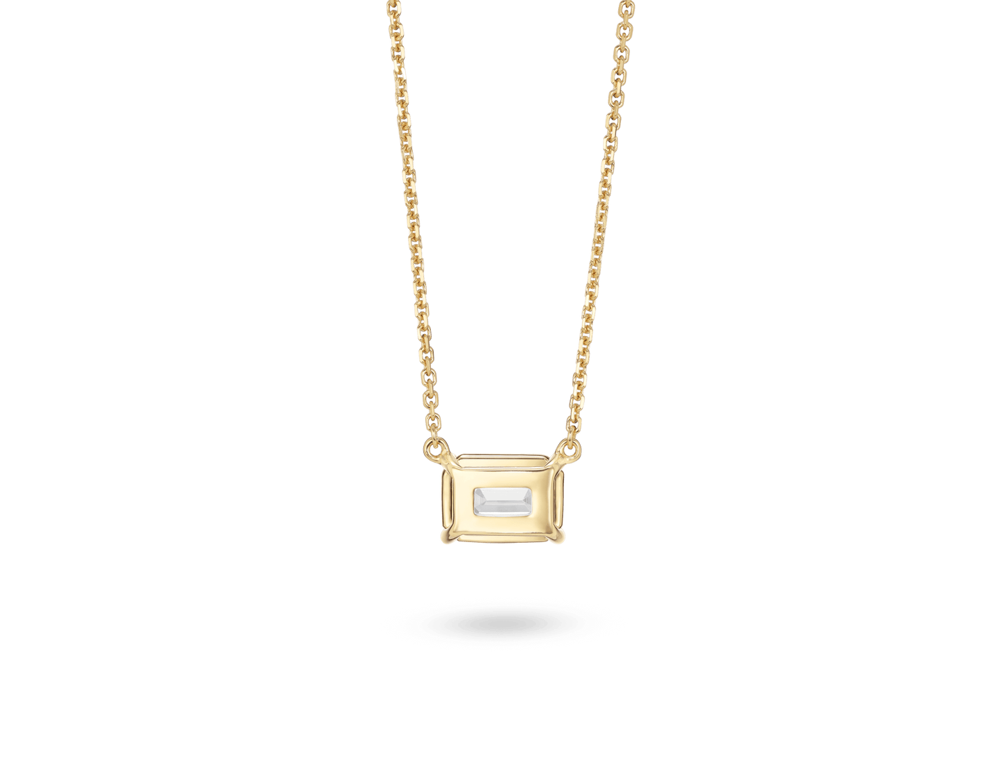 Emerald Cut Pendant