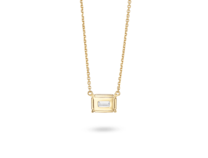 Emerald Cut Pendant