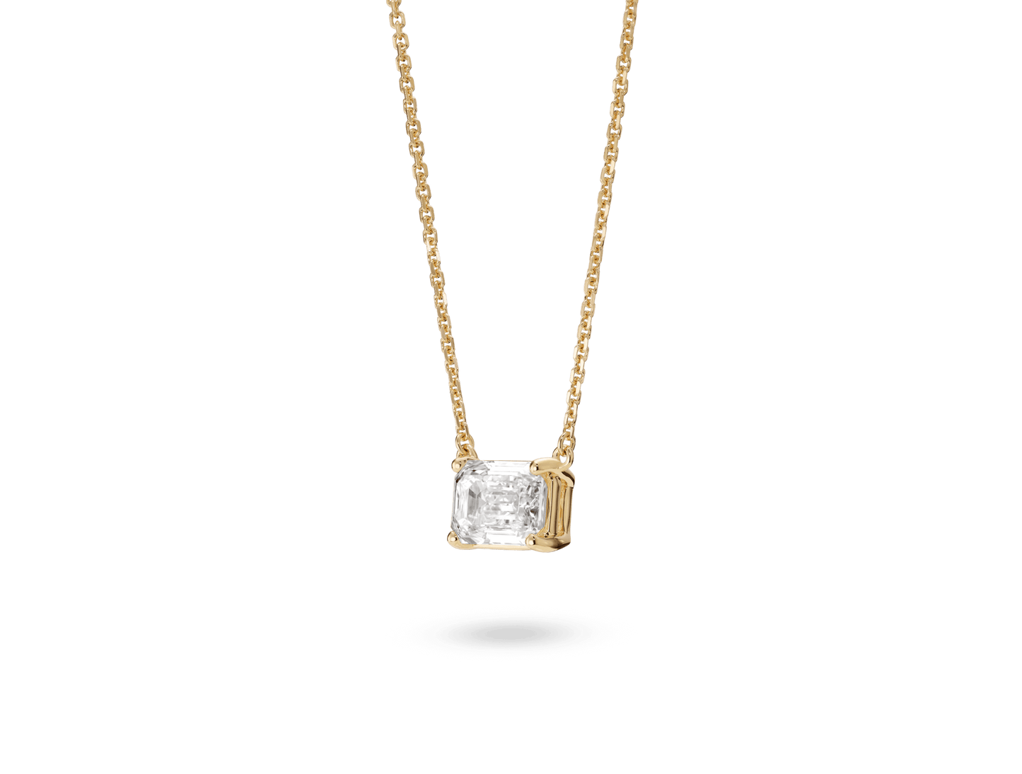 Emerald Cut Pendant