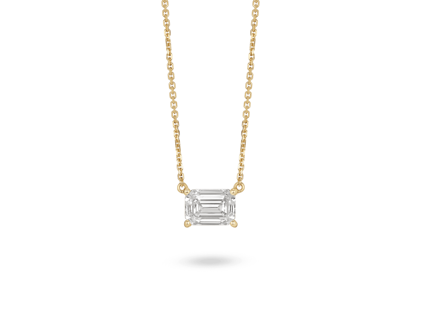 Emerald Cut Pendant