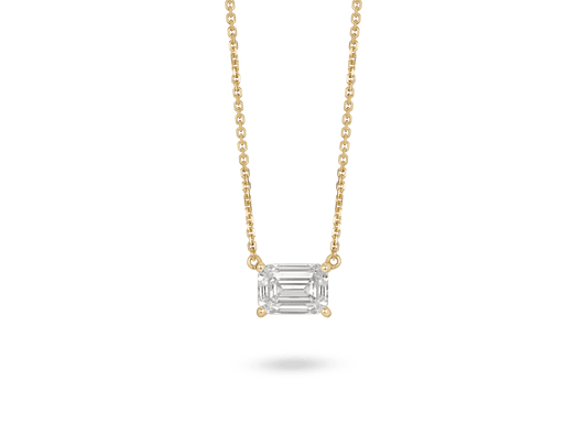 Emerald Cut Pendant