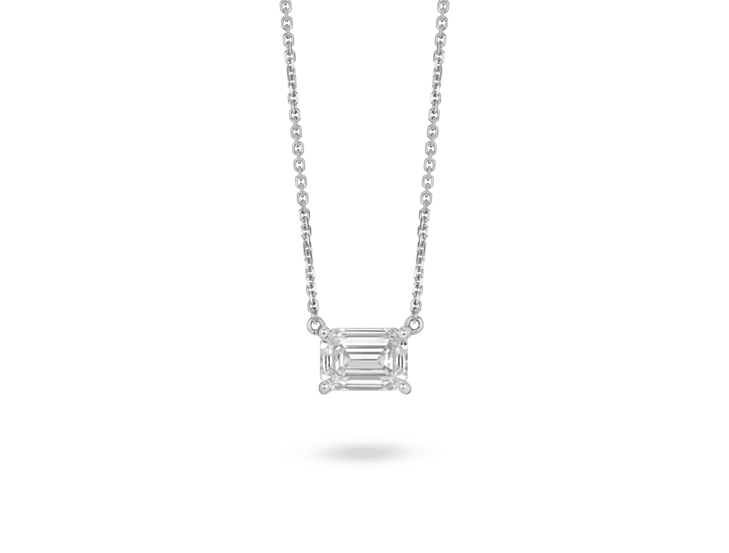 Emerald Cut Pendant