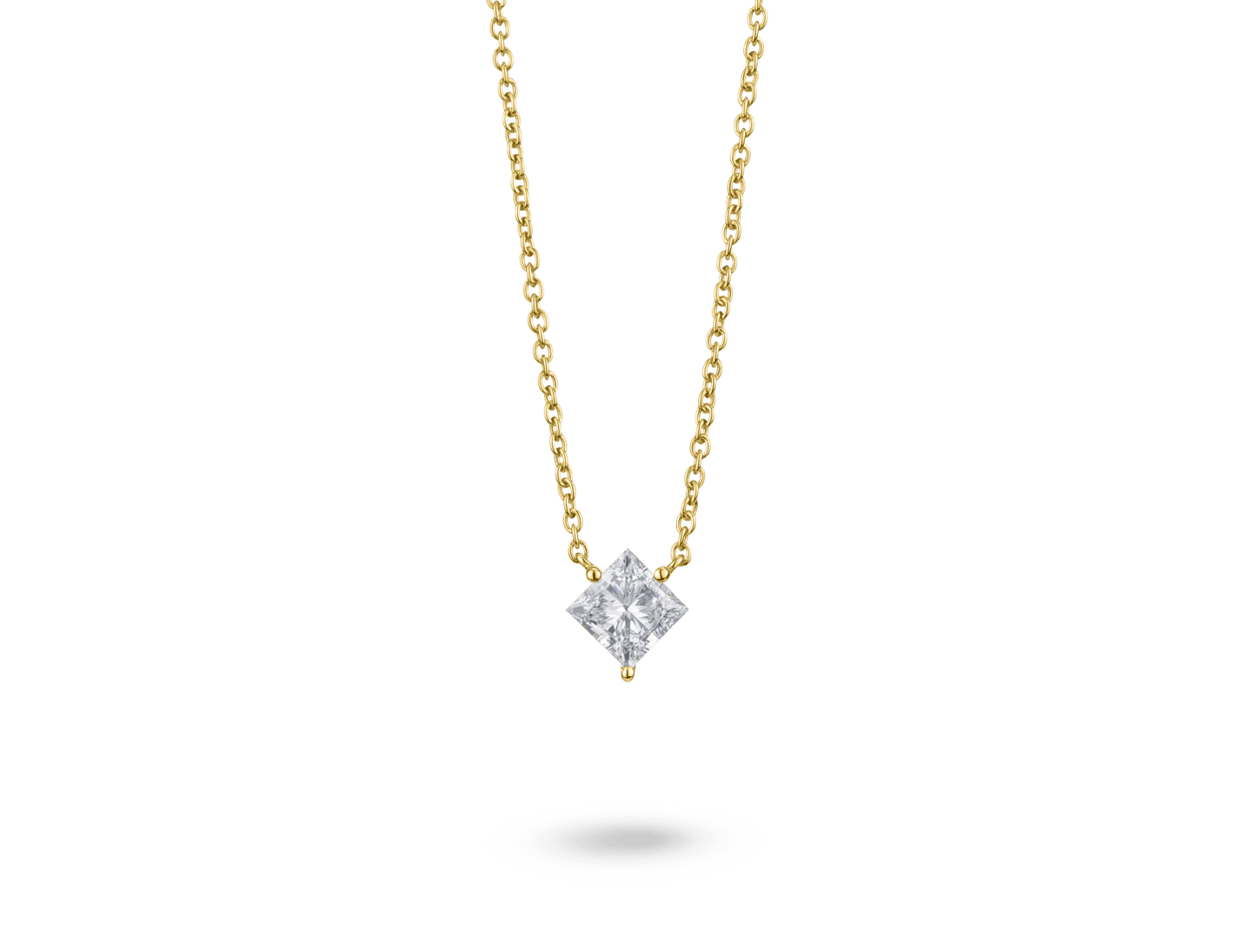 Princess Cut Pendant