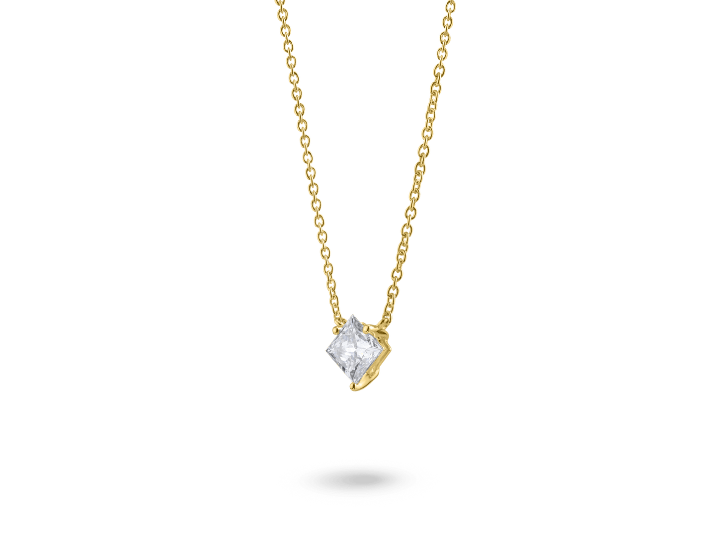 Princess Cut Pendant