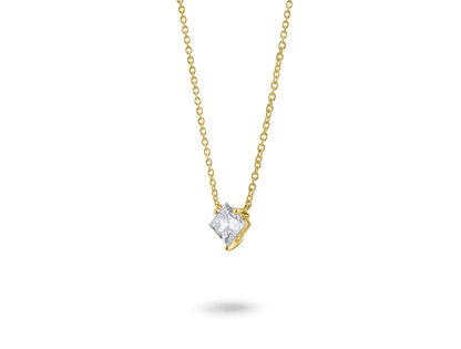 Princess Cut Pendant