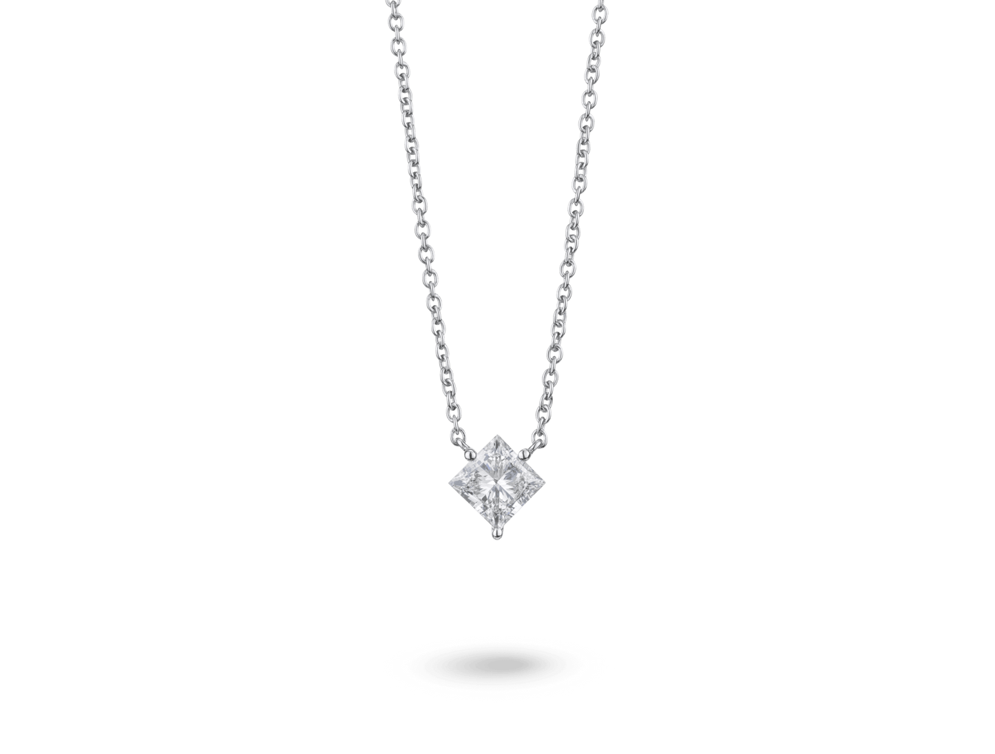 Princess Cut Pendant