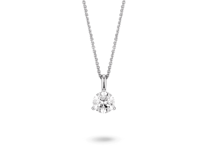 Round Brilliant Solitaire Bale Pendant