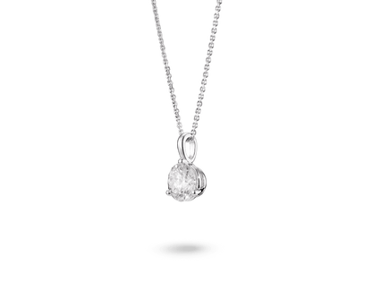 Round Brilliant Solitaire Bale Pendant