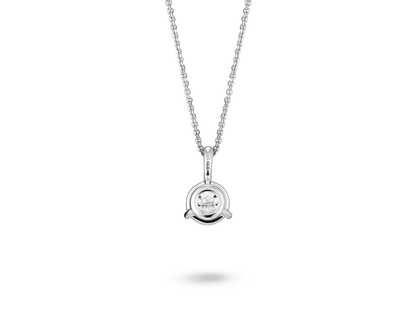 Round Brilliant Solitaire Bale Pendant