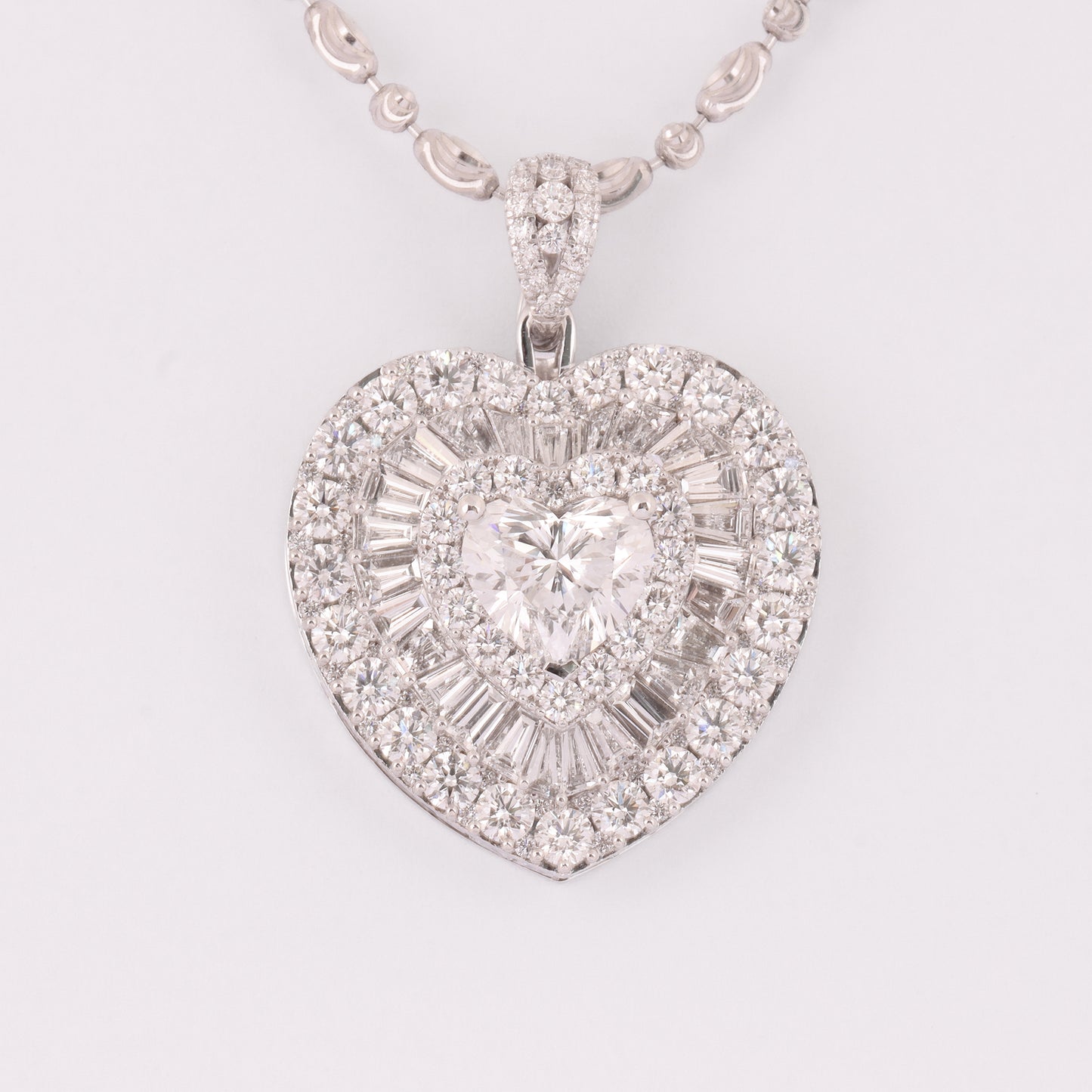 Diamond Heart Pendant