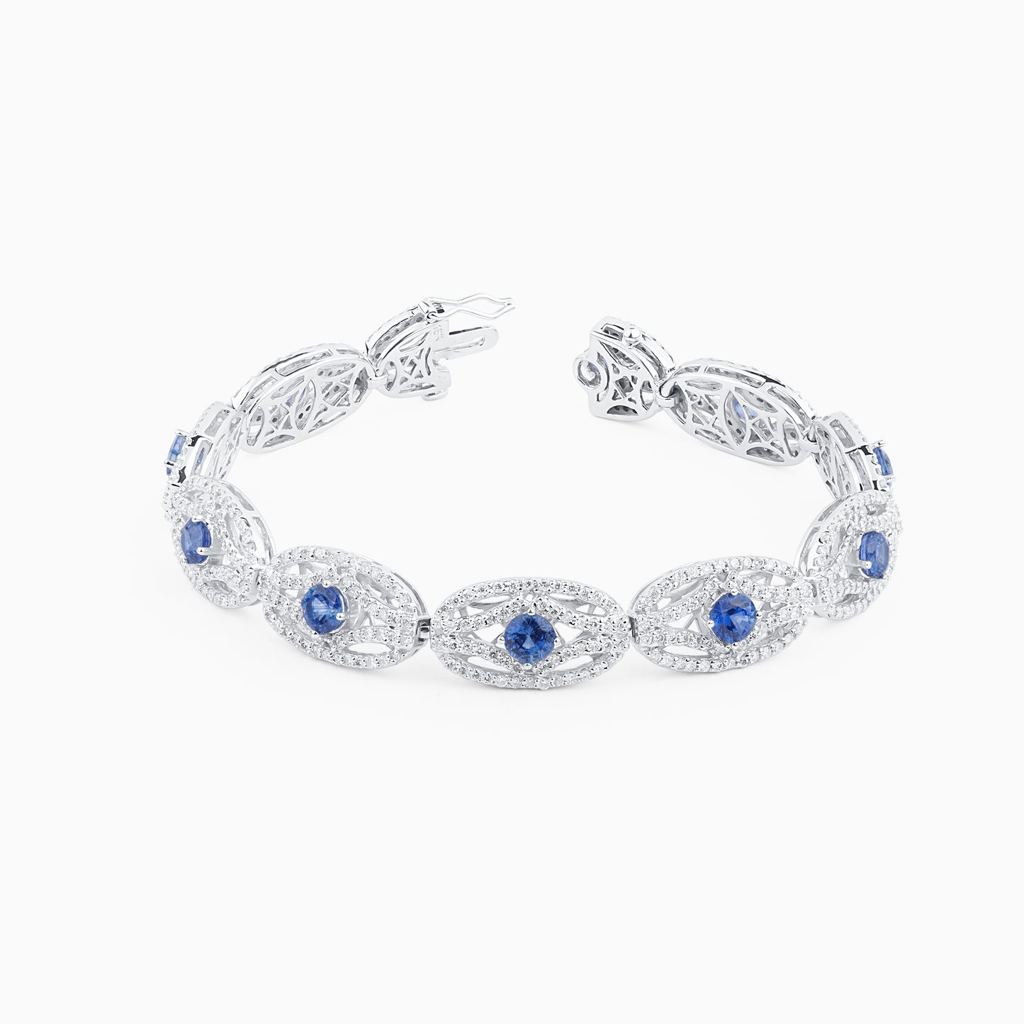 Sapphire Diamond Bracelet